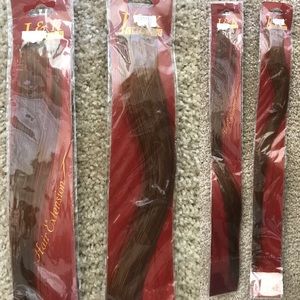 Set of Two NEW Long Clip-On HAIR EXTENSIONS